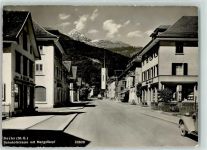 9470 Buchs SG Gebrauchsspuren Bahnhofstraße mit Margelkopf Oldtimer