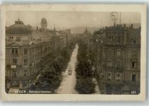 8000 Zürich 1911 Gebrauchsspuren Bahnhofstrasse Straßenbahn Hotel National
