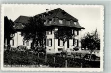 4322 Mumpf 1941 Foto AK Hotel Solbad Schoenegg
