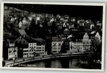 5408 Ennetbaden 1931 Foto AK Badhotel