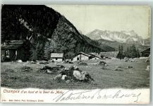 Champex 1903 - Dent du Midi