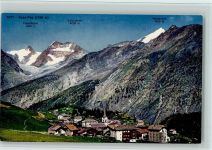 3906 Saas-Fee - Fletschhorn Laquinhorn Weissmies