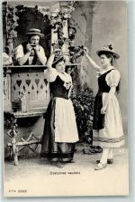 Wadtländer Trachtenleute