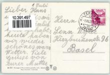 3652 Hilterfingen - Thunersee mit Niesen und Blüemlisalp