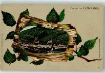 9620 Lichtensteig Prägedruck Lithographie