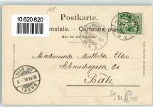 2072 St-Blaise 1901 - Bahnpost 167 No 2