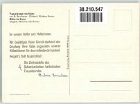 6370 Stans Künstlerkarte Spende sign. Stockmann, A. Tagsatzung von Stans