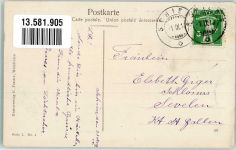 7214 Grüsch Seewis 1913 Foto AK Überschwennungsgebiet im Prättigau