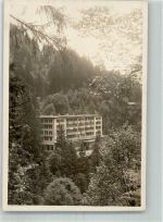 3764 Weissenburg Foto AK Hotel Kurhaus Waldhaus