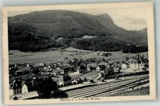 Vallorbe Bahnhof Bahnhof Schweiz 1921 Gebrauchsspuren