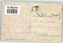 Vallorbe Bahnhof Bahnhof Schweiz 1921 Gebrauchsspuren