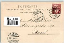 5600 Lenzburg 1899 Foto AK Schloss