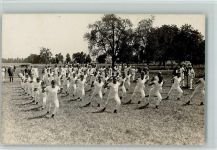 5400 Baden 1927 Foto AK Turnfest - Übungen auf der grünen Wiese AK