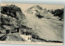 Jungfraubahn - Station Eigergletscher Mönch Gasthaus Bergbahn
