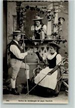 Scene de vendanges en pays Vaudois