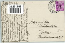 7522 La Punt-Chamues-ch 1936 Foto AK Kirche