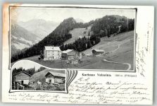 7213 Valzeina 1902 Foto AK Kurhaus Valzeina