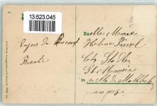 2926 Boncourt Prägedruck Lithographie