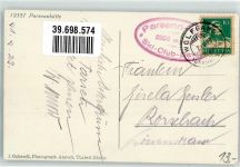 Parsenn Foto AK Winter Skihütte Foto Gaberell Hüttenstempel