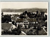 8265 Mammern 1947 Foto AK Hotel Kuranstalt