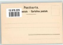 8274 Gottlieben Künstlerkarte sign Hantz Helene Schloss Urkunde Siegel Wappen