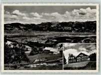 9413 Oberegg - Gasthaus Sonne Blick ins Rheintal und Vorarlberg