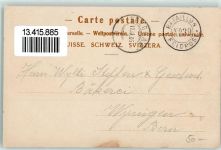 8620 Wetzikon ZH 1906 Lithographie