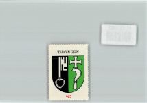 8240 Thayngen - Vignette Wappen Kaffee Hag ca 1920-1940 Thayngen