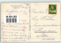 Denti della Vecchia 1927 Foto AK Hotel Pension de la Poste