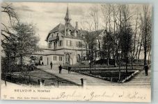 8803 Nidelbad Rüschlikon 1901 Foto AK Belvoir