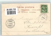 8803 Nidelbad Rüschlikon 1901 Foto AK Belvoir