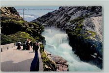 Schöllenen 1913 - Reussfall