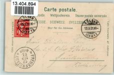 6415 Arth Lithographie Insel Schwanau Goldau Verlag Künzli Nr.702