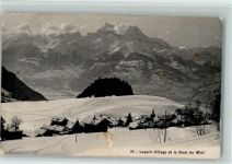 1854 Leysin - Winter