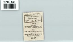 6330 Cham - Vignette Wappen Kaffee Hag ca 1920-1940