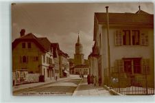 2610 St-Imier Saint-Imier 1915 Privatfoto AK Rue des Marronniers