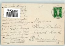 2610 St-Imier Saint-Imier 1915 Privatfoto AK Rue des Marronniers