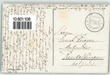 2520 La Neuveville - Rue du Marche Feldpost Bataillon No 69