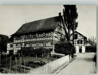 8588 Zihlschlacht 1966 Foto AK Gericht Altes Gerichtsgebäude