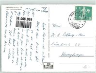 8588 Zihlschlacht 1966 Foto AK Gericht Altes Gerichtsgebäude