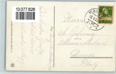 6318 Walchwil 1923 - Teilansicht, gute Erhaltung AK