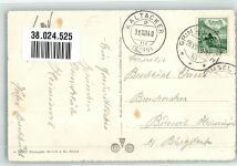 Grimsel 1948 Foto AK Gasthaus Grimselpasshöhe Auto