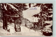 1854 Leysin - Route des Chamois Winter