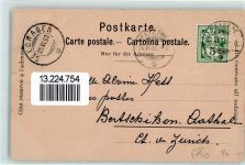 1530 Payerne 1900 Gebrauchsspuren Pensionnat Leuenberger Lithographie