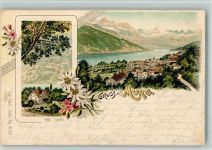 8877 Murg 1900 BOAKC Lithographie Hotel Schiffli Verlag Künzli Nr 1727