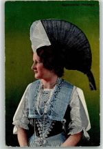 9050 Appenzell 1910 - Frau Festkleid