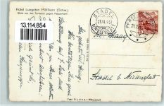 8808 Pfäffikon SZ - Hotel Luegeten Blick von der Terrasse gegen Rapperswil