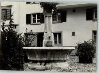 9220 Bischofszell Foto AK Tuchgasse Kirchgasse Brunnen