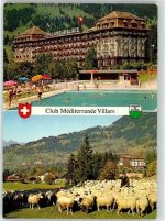 1884 Villars-sur-Ollon - Hotel Schwimmbad Schaafherde