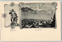 6460 Altdorf UR - Wilhelm Tell mit Sohn